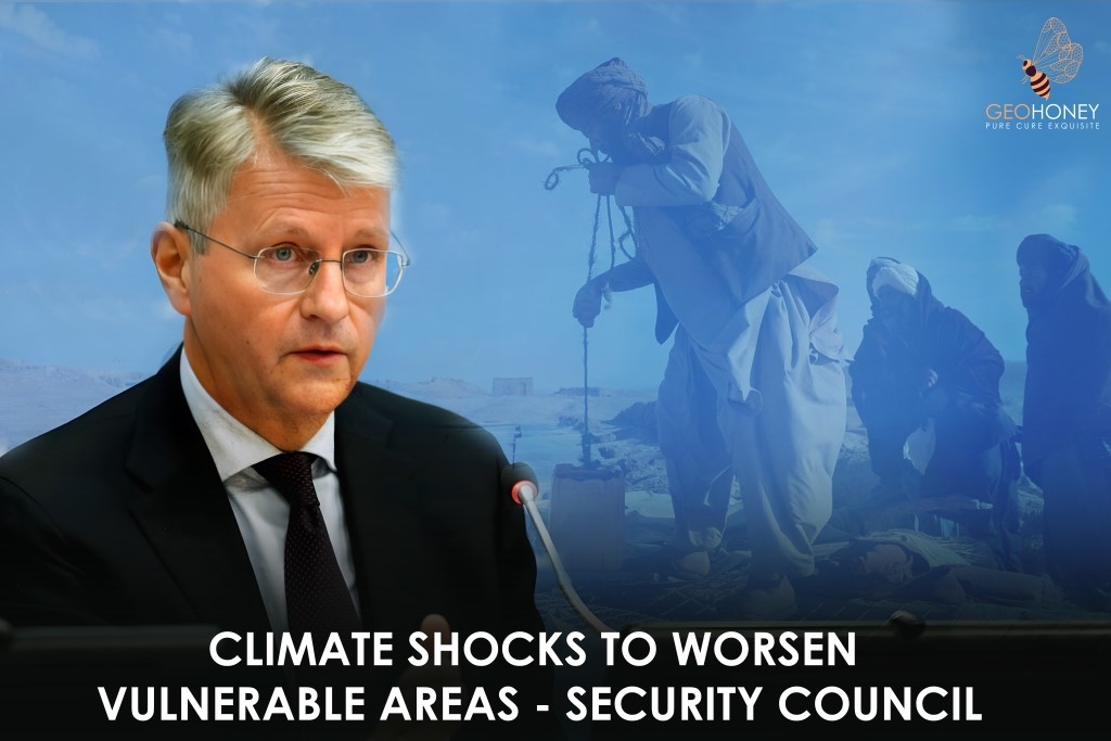 UN Under-Secretary-General for Peace Operations warns Security Council of worsening peace and security threats due to climate shocks.